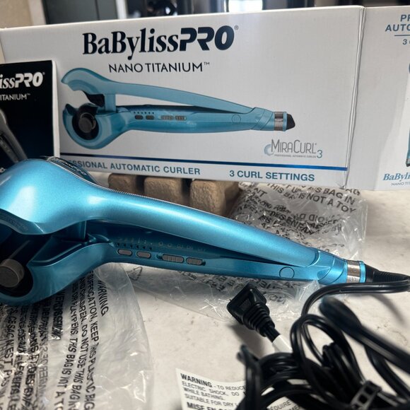 BaByliss Professional Hair Styling Tool 3 Heat Settings 3 Curl Size Options - Picture 4 of 6